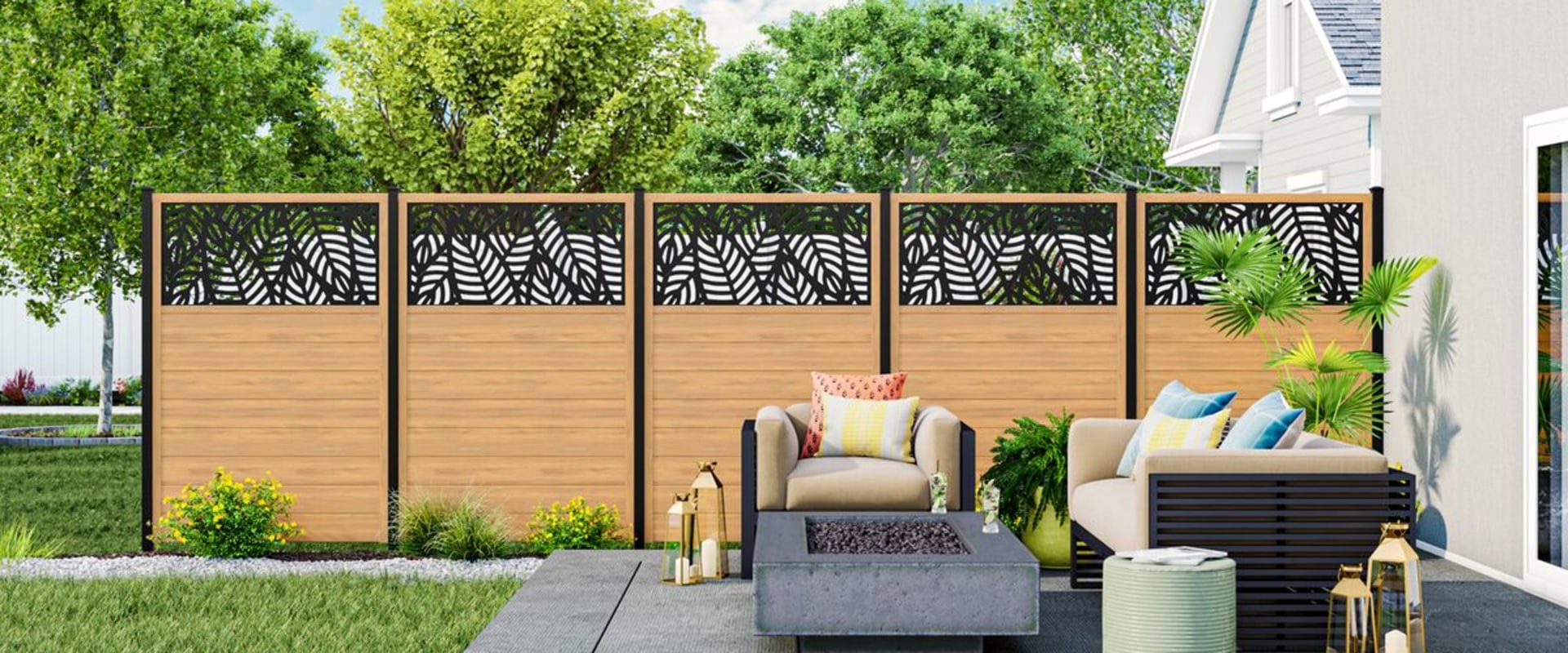 Tout ce que vous devez savoir sur les clôtures d'intimité en vinyle brun