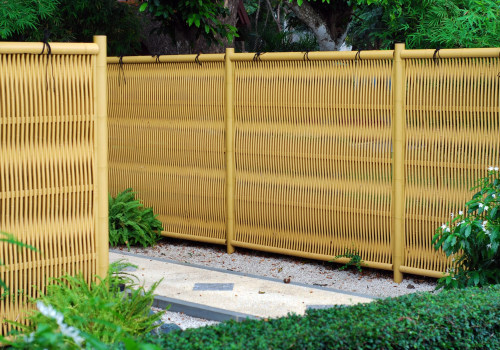 Tout ce que vous devez savoir sur les matériaux de clôture en bambou